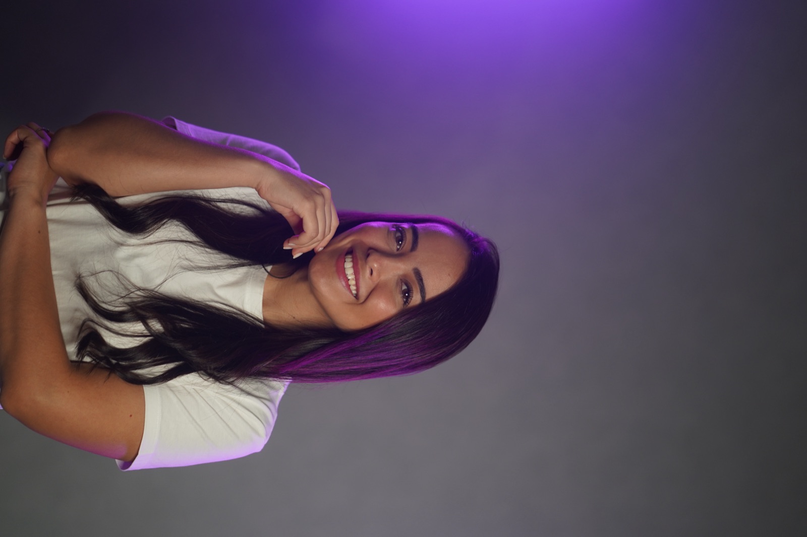 Lettering com iluminação artística